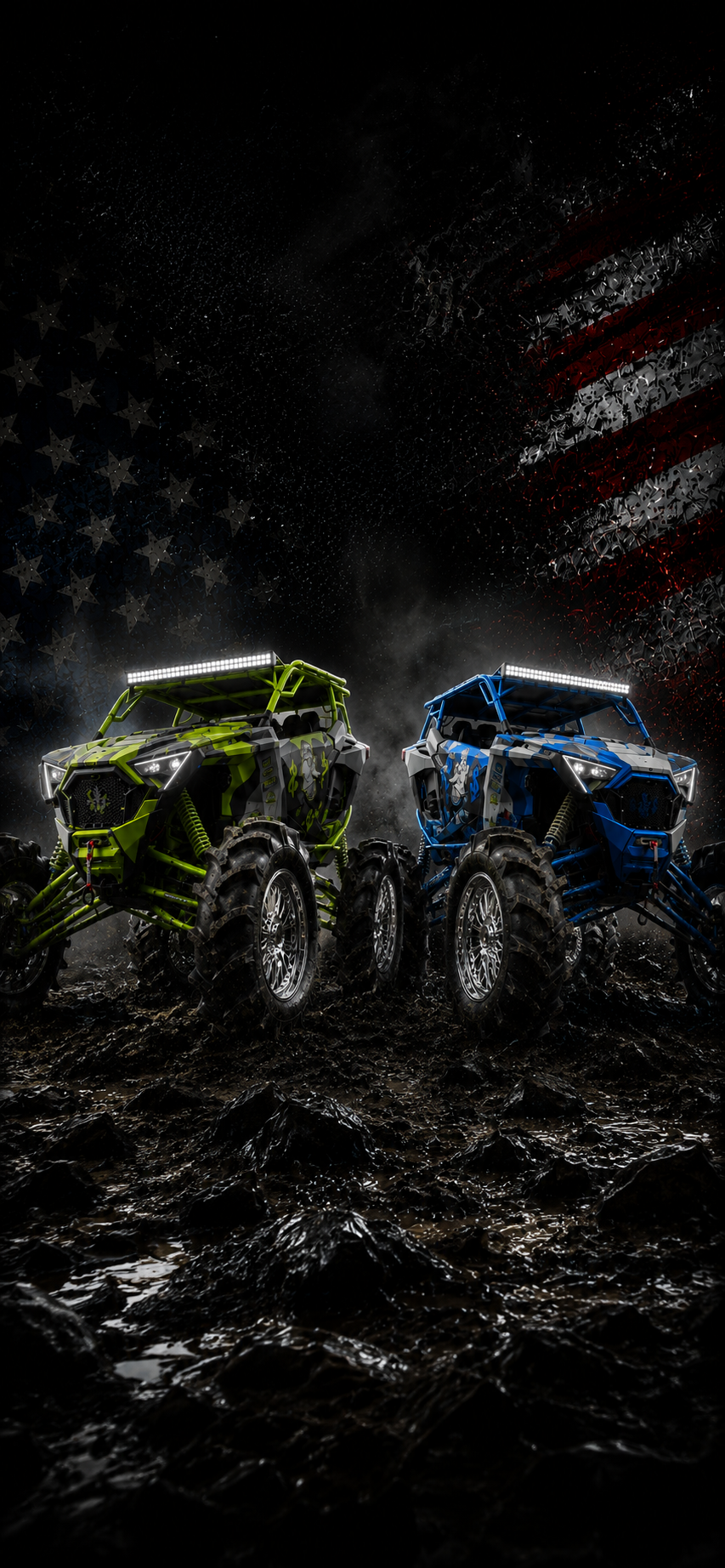 Off-road vehicle lighting and styling